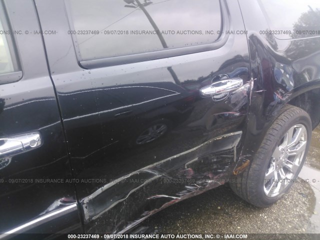 1GKFK66837J243542 - 2007 GMC YUKON XL DENALI BLACK photo 6