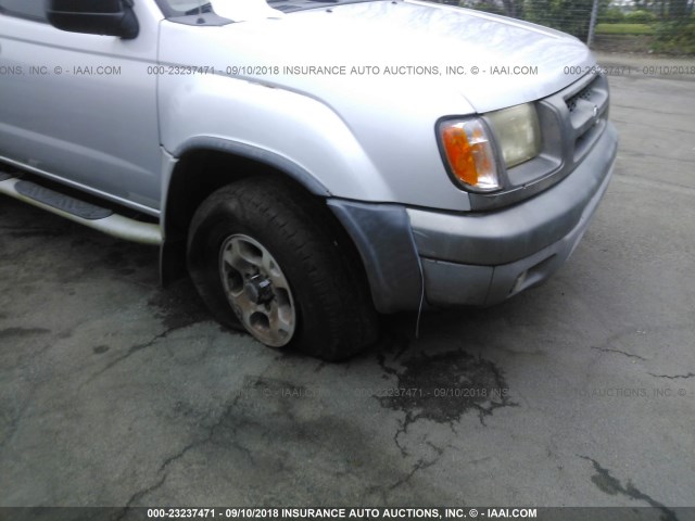 5N1ED28YXYC597132 - 2000 NISSAN XTERRA XE/SE SILVER photo 6