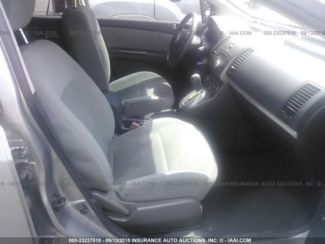 3N1AB6AP8BL694068 - 2011 NISSAN SENTRA 2.0/2.0S/SR/2.0SL 灰色 照片 5