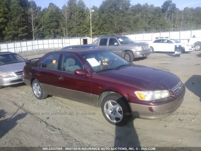 4T1BG22K01U800110 - 2001 TOYOTA CAMRY CE/LE/XLE 勃艮第红 照片 1