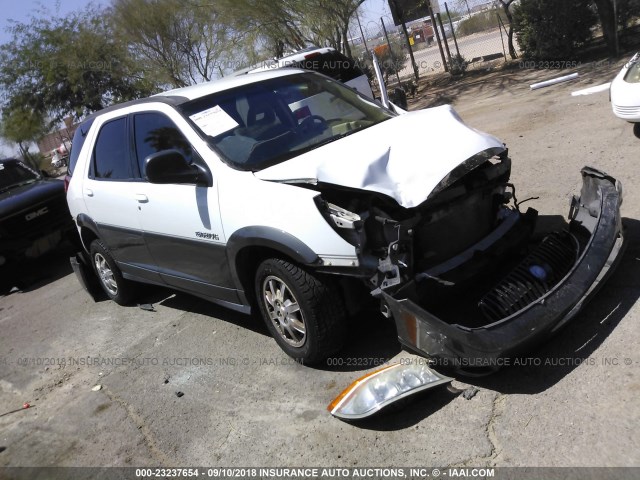 3G5DA03E52S523961 - 2002 BUICK RENDEZVOUS CX WHITE photo 1