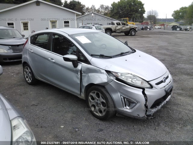 3FADP4FJ3DM171578 - 2013 FORD FIESTA TITANIUM SILVER photo 1