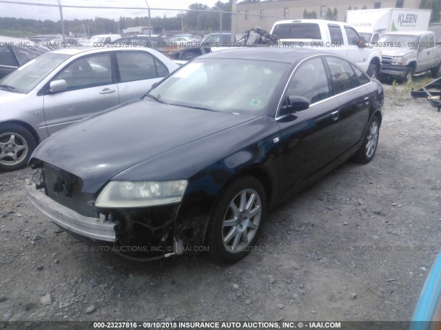 WAUDG74F05N121705 - 2005 AUDI A6 3.2 QUATTRO BLACK photo 2