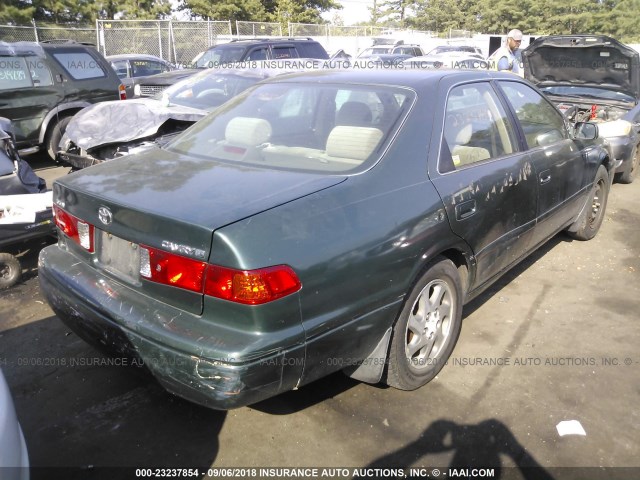4T1BG22KX1U824284 - 2001 TOYOTA CAMRY CE/LE/XLE 绿色 照片 4