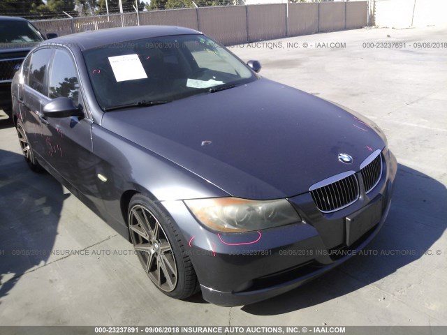 WBAVB33556KS38218 - 2006 BMW 330 I GRAY photo 1