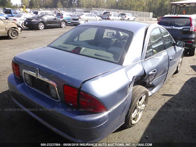 1LNHM86S4YY773609 - 2000 LINCOLN LS 蓝色 照片 4