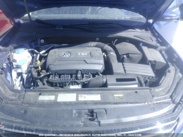 1VWDT7A35HC041936 - 2017 VOLKSWAGEN PASSAT R-LINE Mavi foto 10