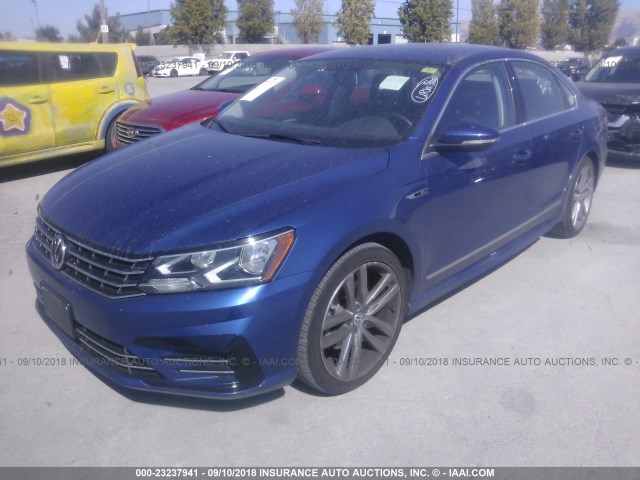 1VWDT7A35HC041936 - 2017 VOLKSWAGEN PASSAT R-LINE Mavi foto 2