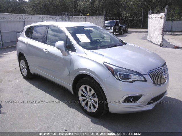 LRBFX2SA3JD084184 - 2018 BUICK ENVISION ESSENCE ვერცხლისფერი ფოტო 1
