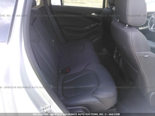 LRBFX2SA3JD084184 - 2018 BUICK ENVISION ESSENCE ვერცხლისფერი ფოტო 8