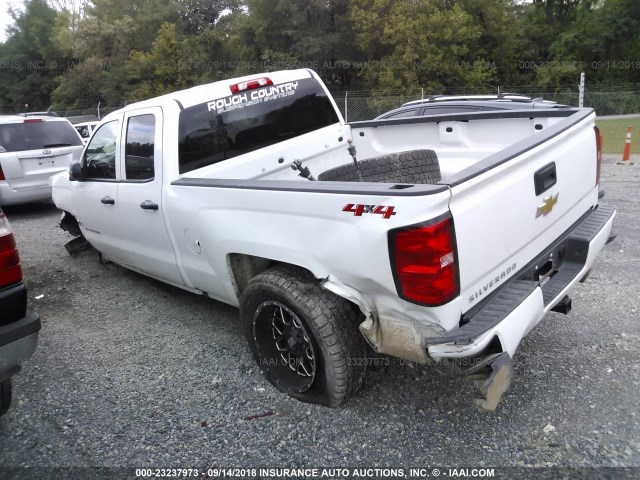 1GCVKPEC0JZ345733 - 2018 CHEVROLET SILVERADO K1500 CUSTOM WHITE photo 3