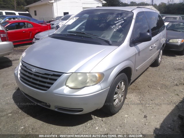 2C8GP54L35R141426 - 2005 CHRYSLER TOWN & COUNTRY TOURING SILVER photo 2