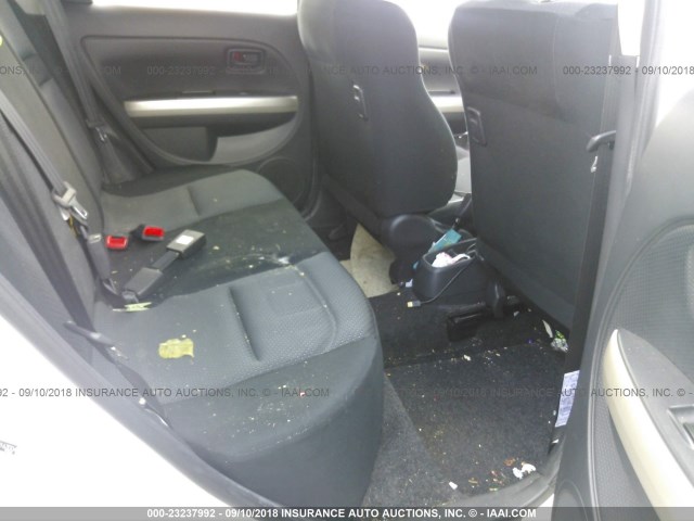 JTKKT624360163004 - 2006 TOYOTA SCION XA WHITE photo 8