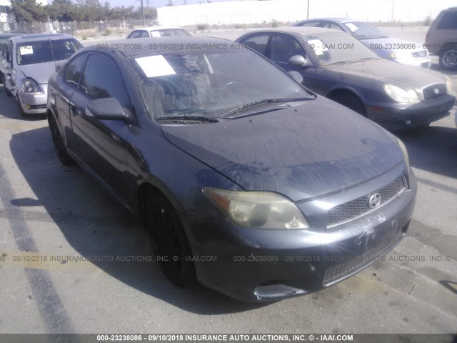 JTKDE177770191267 - 2007 TOYOTA SCION TC GRAY photo 1