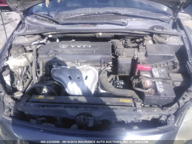 JTKDE177770191267 - 2007 TOYOTA SCION TC 灰色 照片 10