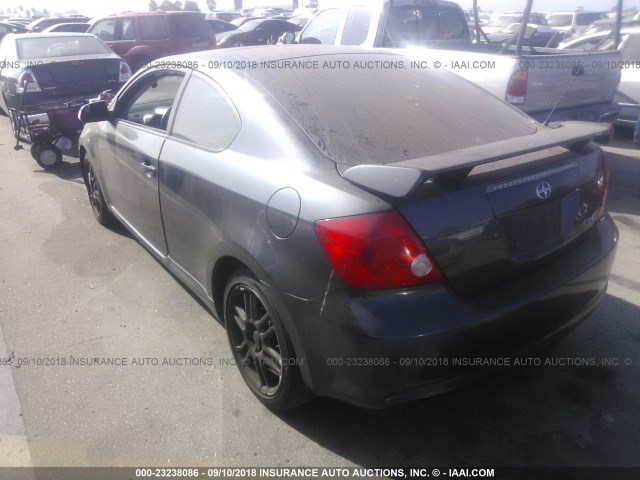 JTKDE177770191267 - 2007 TOYOTA SCION TC GRAY photo 3