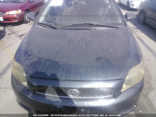 JTKDE177770191267 - 2007 TOYOTA SCION TC 灰色 照片 6