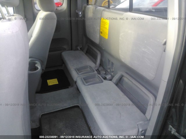 5TETX22N57Z404743 - 2007 TOYOTA TACOMA ACCESS CAB Schwarz Foto 8