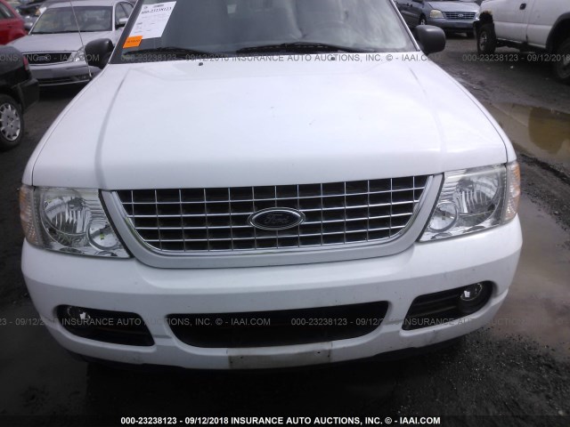 1FMZU73K35ZA61519 - 2005 FORD EXPLORER XLT/XLT SPORT/NBX 白色 照片 6