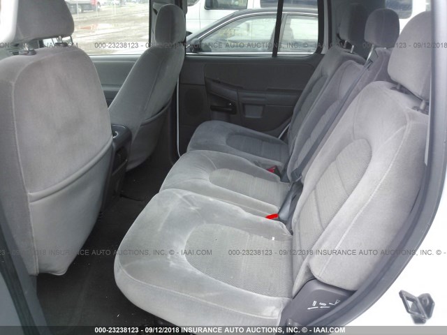 1FMZU73K35ZA61519 - 2005 FORD EXPLORER XLT/XLT SPORT/NBX 白色 照片 8
