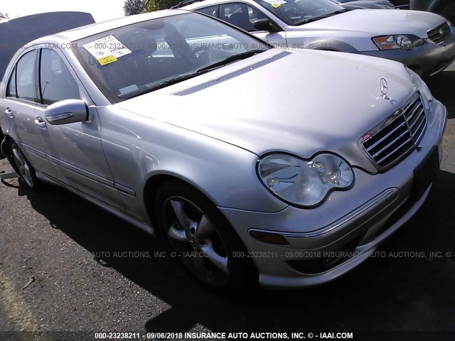 WDBRF52H66F833845 - 2006 MERCEDES-BENZ C GENERATION 2006 230 SILVER photo 1