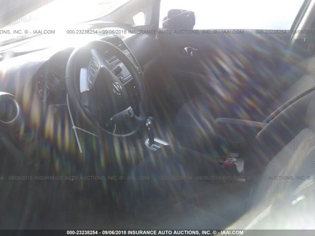 3N1CE2CP2GL398265 - 2016 NISSAN VERSA NOTE S/S PLUS/SV/SL/SR BLUE photo 5