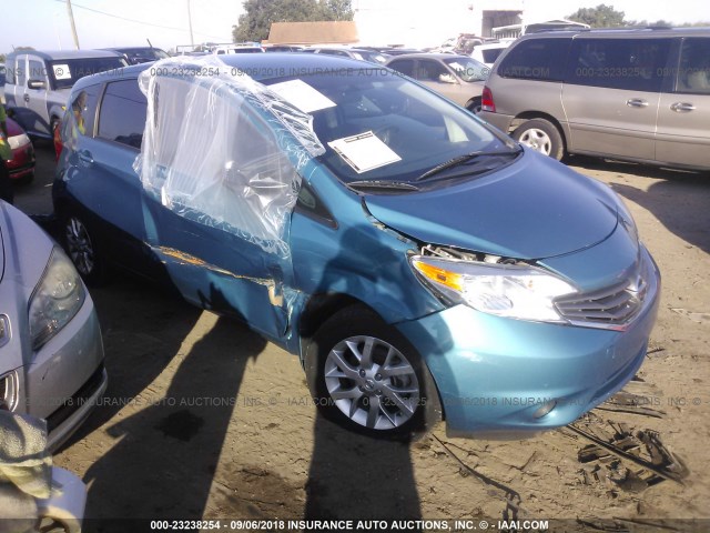 3N1CE2CP2GL398265 - 2016 NISSAN VERSA NOTE S/S PLUS/SV/SL/SR BLUE photo 6