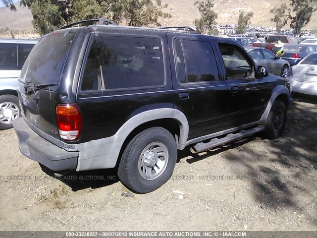 1FMZU72X9YZC37586 - 2000 FORD EXPLORER XLS BLACK photo 4