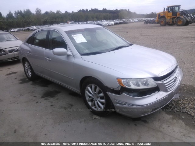 KMHFC46F07A215205 - 2007 HYUNDAI AZERA SE/LIMITED SILVER photo 1