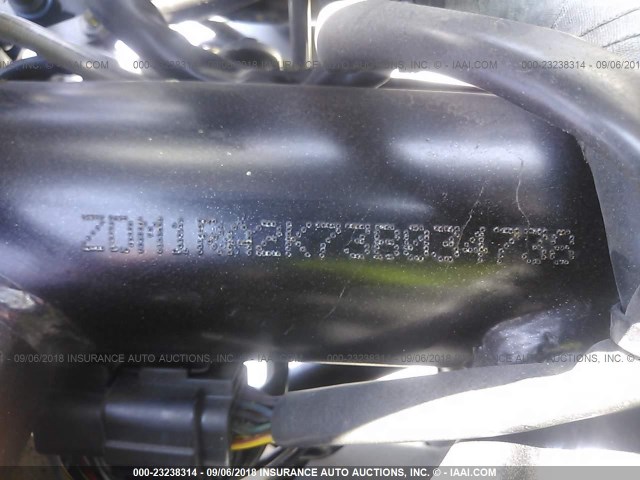 ZDM1RA2K73B034738 - 2003 DUCATI M600 BLACK photo 10