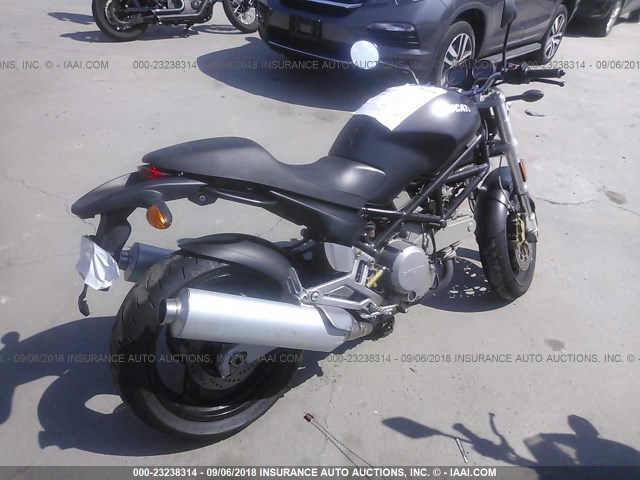 ZDM1RA2K73B034738 - 2003 DUCATI M600 BLACK photo 4