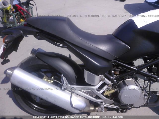 ZDM1RA2K73B034738 - 2003 DUCATI M600 BLACK photo 6