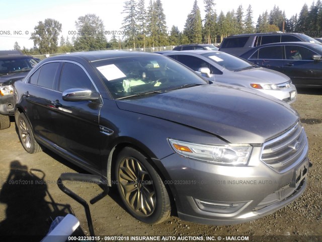 1FAHP2F83DG103455 - 2013 FORD TAURUS LIMITED GRAY photo 1