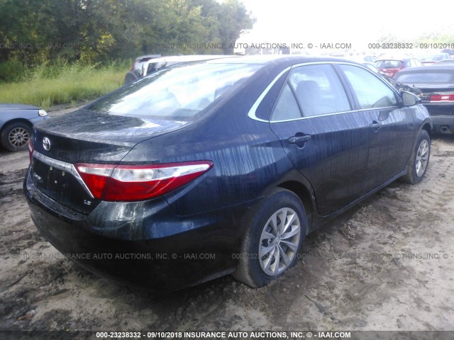 4T1BF1FK2GU205050 - 2016 TOYOTA CAMRY LE/XLE/SE/XSE 黑色 照片 4