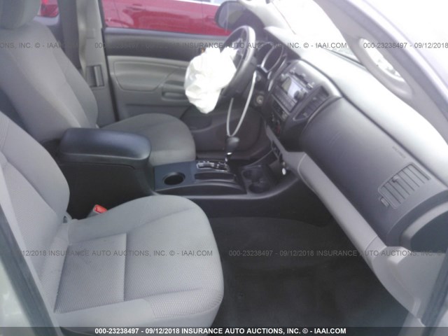 5TFTX4CN2CX012847 - 2012 TOYOTA TACOMA ACCESS CAB ვერცხლისფერი ფოტო 5