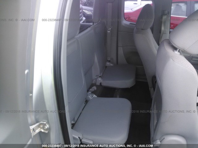 5TFTX4CN2CX012847 - 2012 TOYOTA TACOMA ACCESS CAB ვერცხლისფერი ფოტო 8