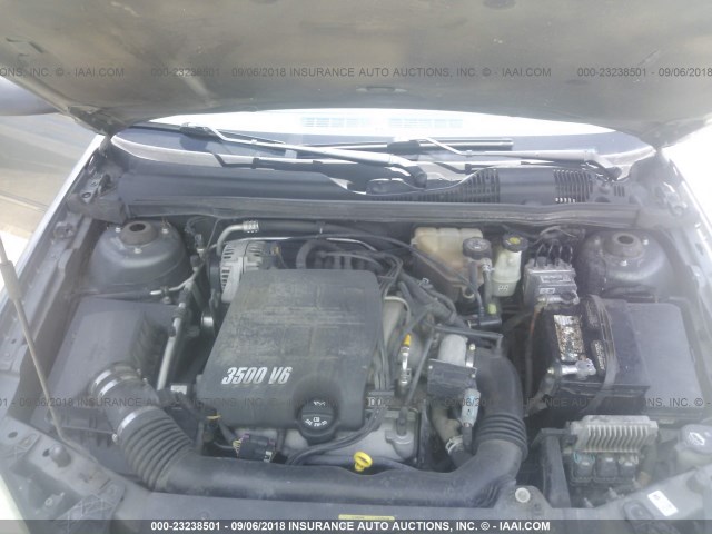 1G1ZT52835F297938 - 2005 CHEVROLET MALIBU LS GRAY photo 10