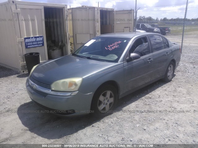 1G1ZT52835F297938 - 2005 CHEVROLET MALIBU LS GRAY photo 2