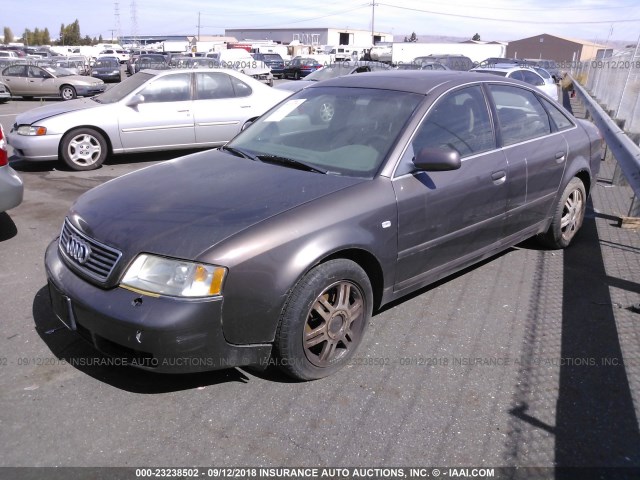 WAUED54B9YN048370 - 2000 AUDI A6 2.7T QUATTRO BROWN photo 2