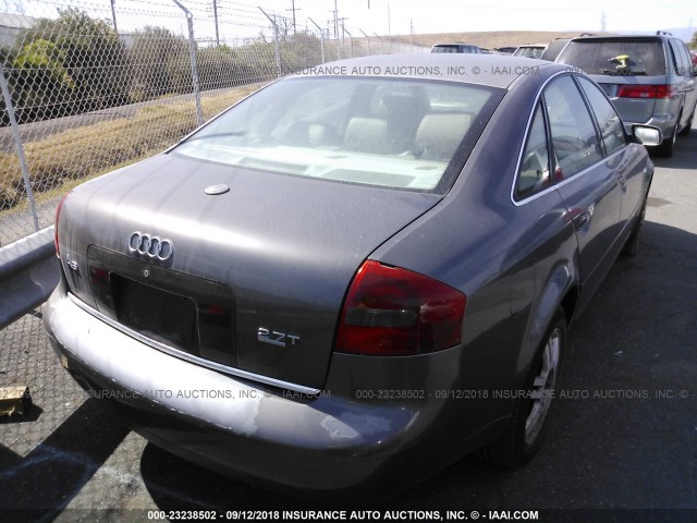 WAUED54B9YN048370 - 2000 AUDI A6 2.7T QUATTRO BROWN photo 4