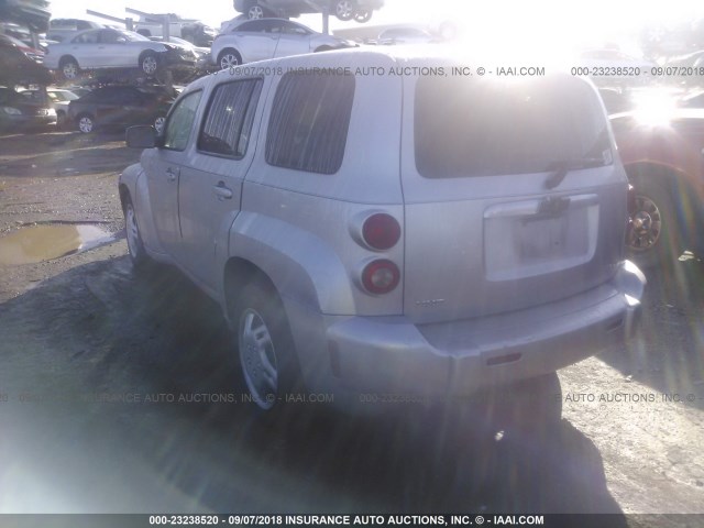 3GNDA13D17S598631 - 2007 CHEVROLET HHR LS SILVER photo 3
