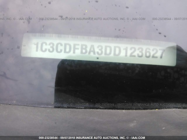 1C3CDFBA3DD123627 - 2013 DODGE DART SXT BLACK photo 9