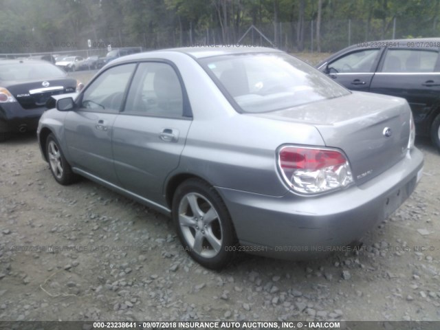 JF1GD61607H522234 - 2007 SUBARU IMPREZA 2.5I SILVER photo 3