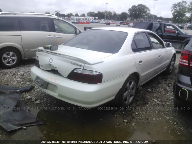 19UUA56893A073103 - 2003 ACURA 3.2TL TYPE-S WHITE photo 4