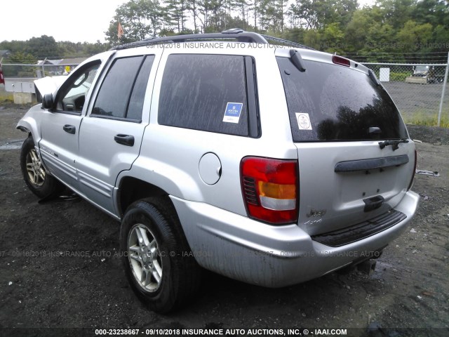 1J4GW48N94C141958 - 2004 JEEP GRAND CHEROKEE LAREDO/COLUMBIA/FREEDOM 银色 照片 3