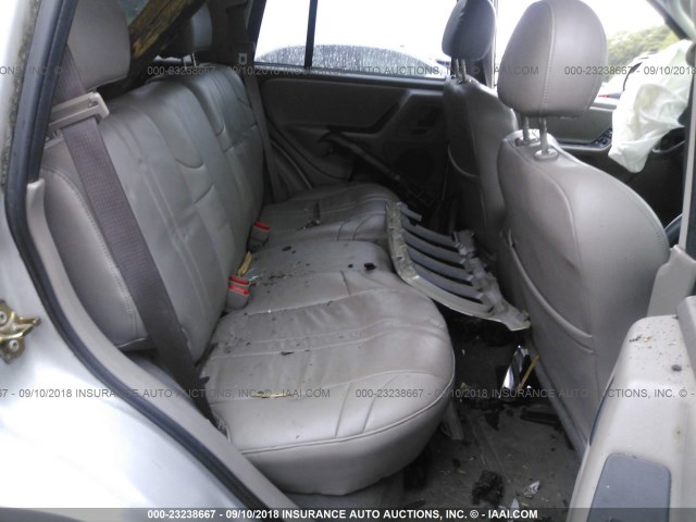 1J4GW48N94C141958 - 2004 JEEP GRAND CHEROKEE LAREDO/COLUMBIA/FREEDOM 银色 照片 8