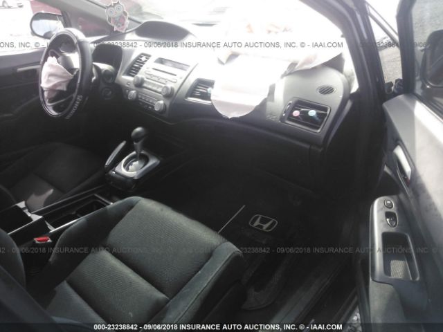 19XFA1F69BE045151 - 2011 HONDA CIVIC LX-S BLACK photo 5