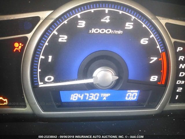 19XFA1F69BE045151 - 2011 HONDA CIVIC LX-S BLACK photo 7