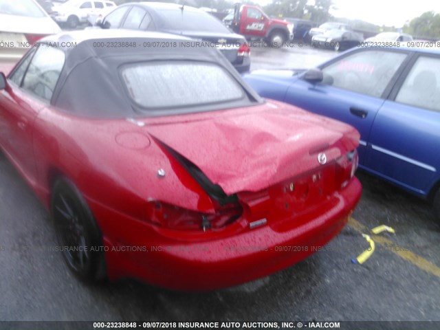 JM1NB353810217222 - 2001 MAZDA MX-5 MIATA LS RED photo 6