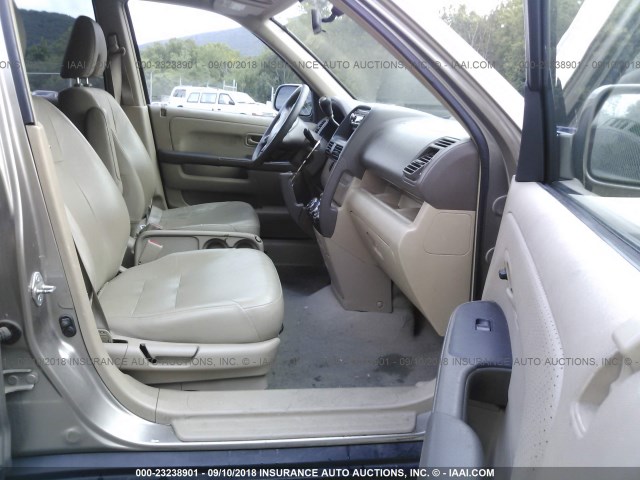 SHSRD78975U339122 - 2005 HONDA CR-V SE/EX GOLD photo 5